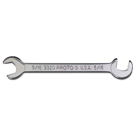 Proto Short Satin Angle Open-End Wrench - 5/16" J3320